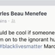 One of the inflammatory Facebook posts made by Charles Beau Menefee
FTVLive via Facebook